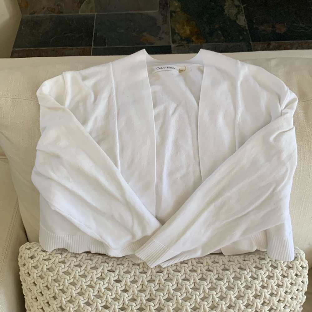 White Calvin Klein Shawl
